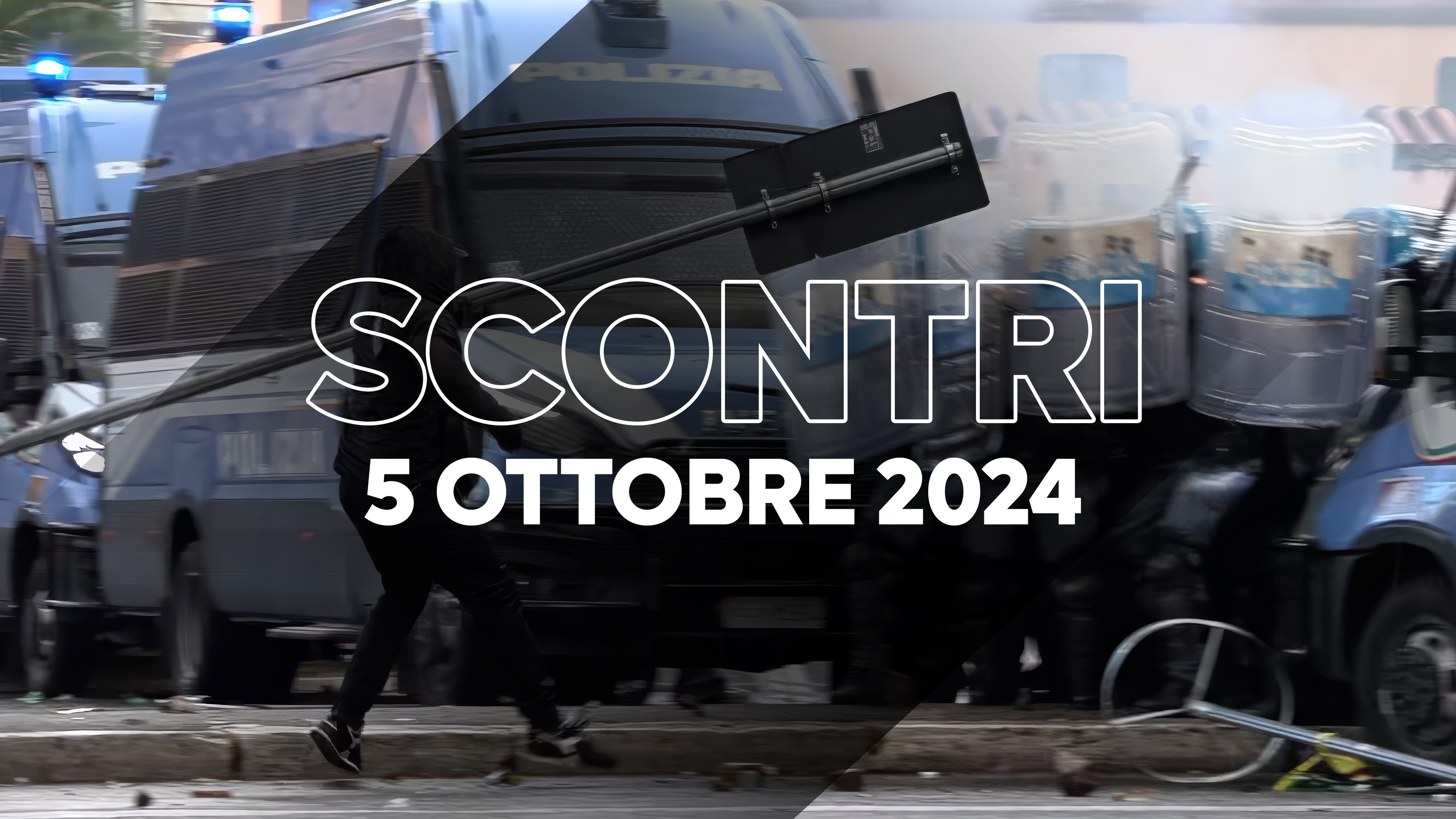 Scontri 5 ottobre Roma