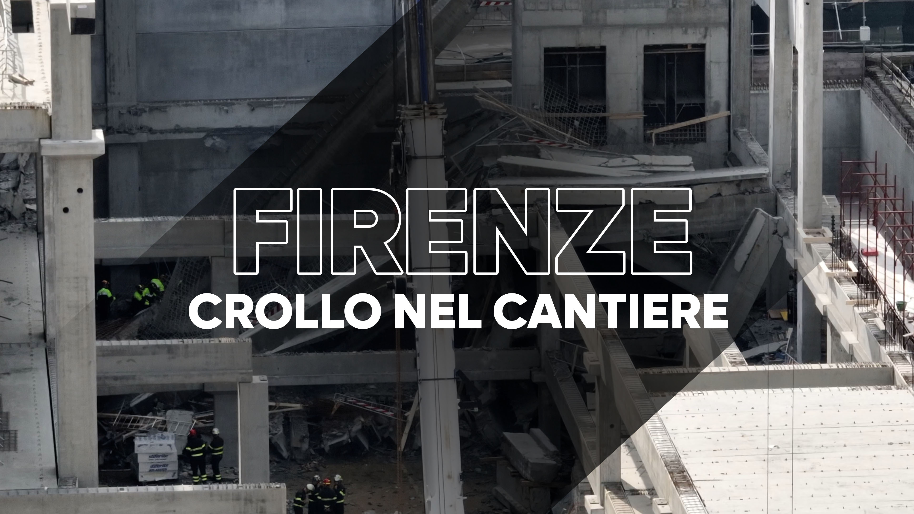 Crollo cantiere Esselunga a Firenze