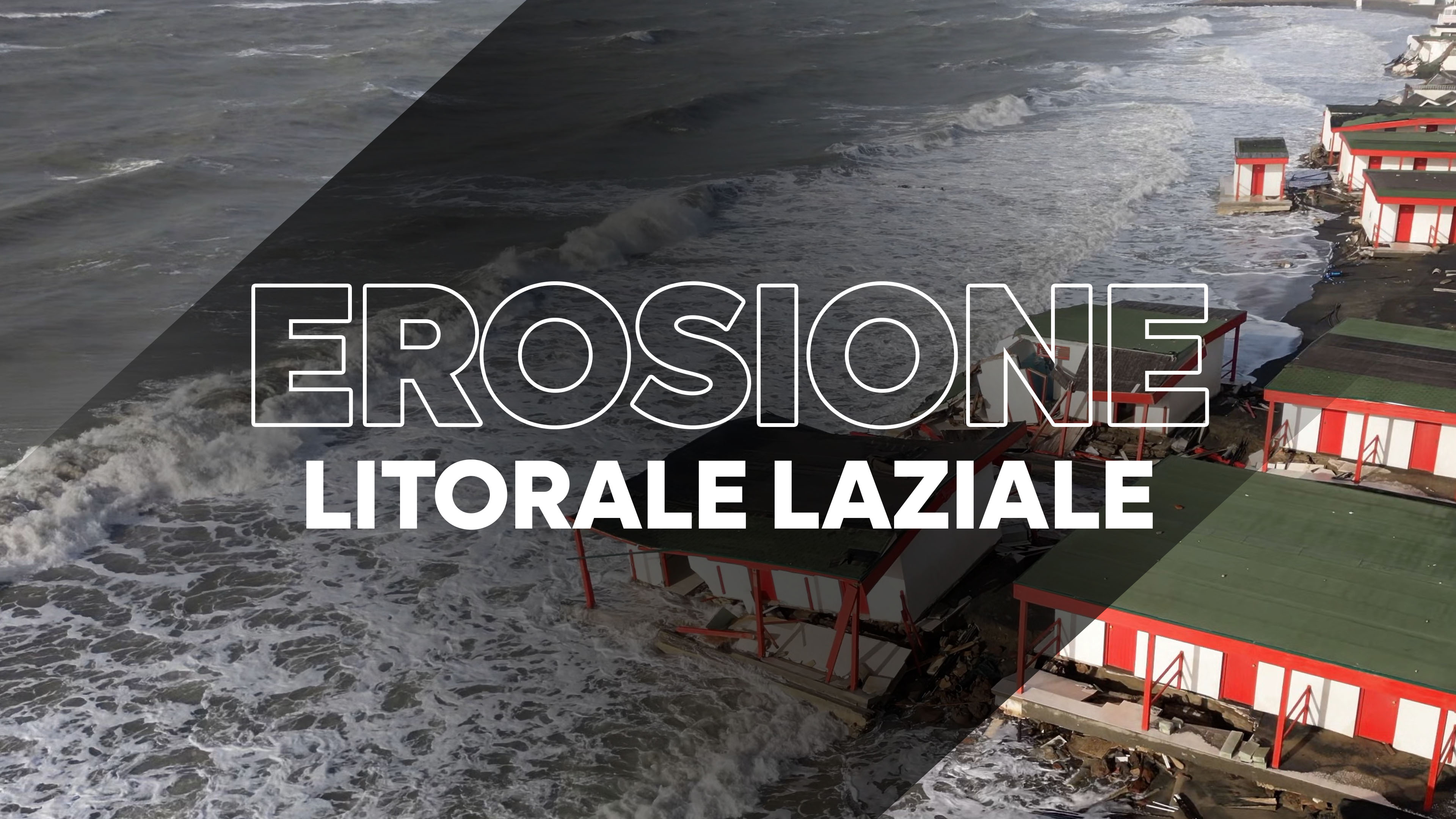 Erosione costiera sul litorale laziale