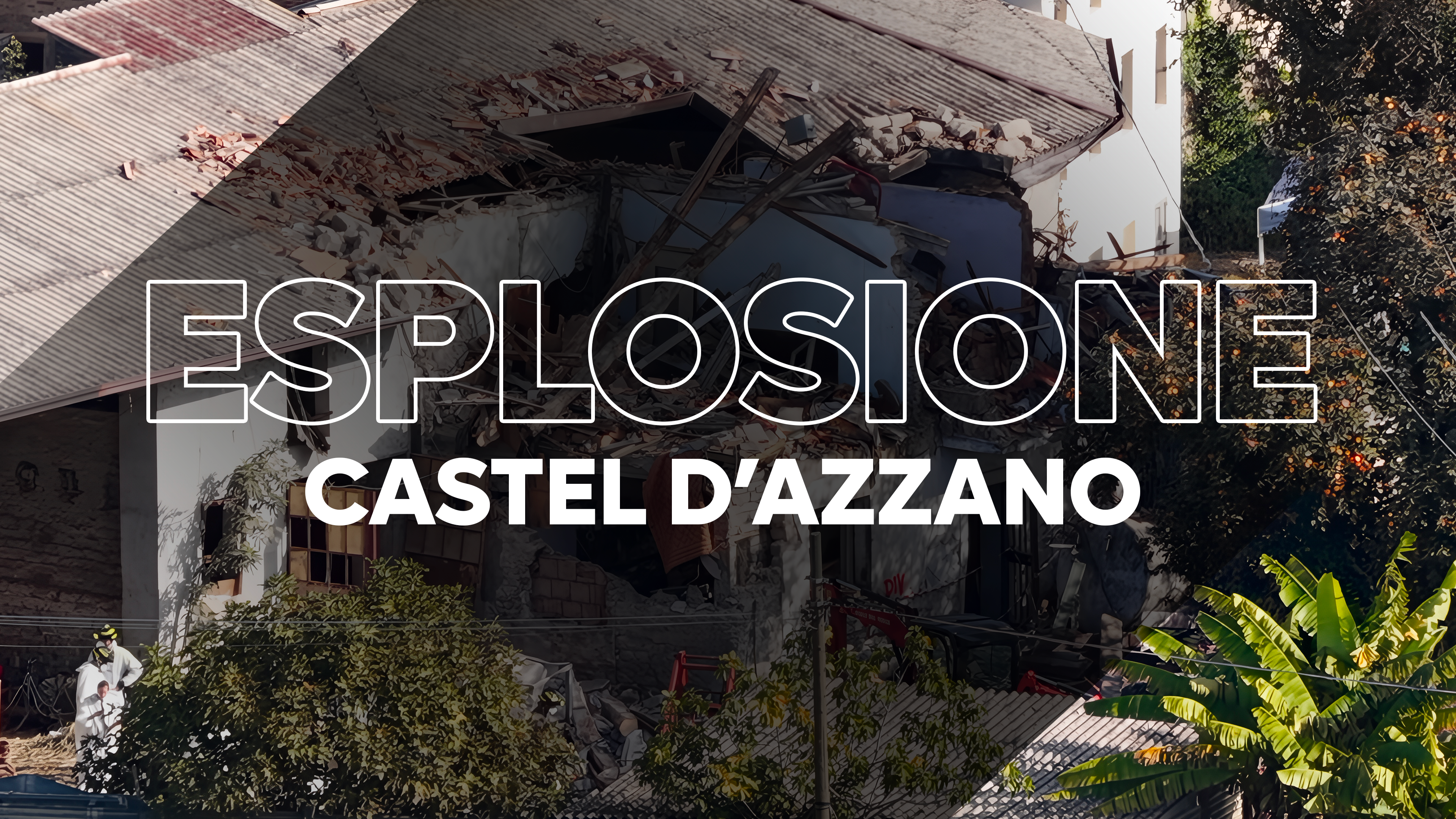 Esplosione Castel d'Azzano