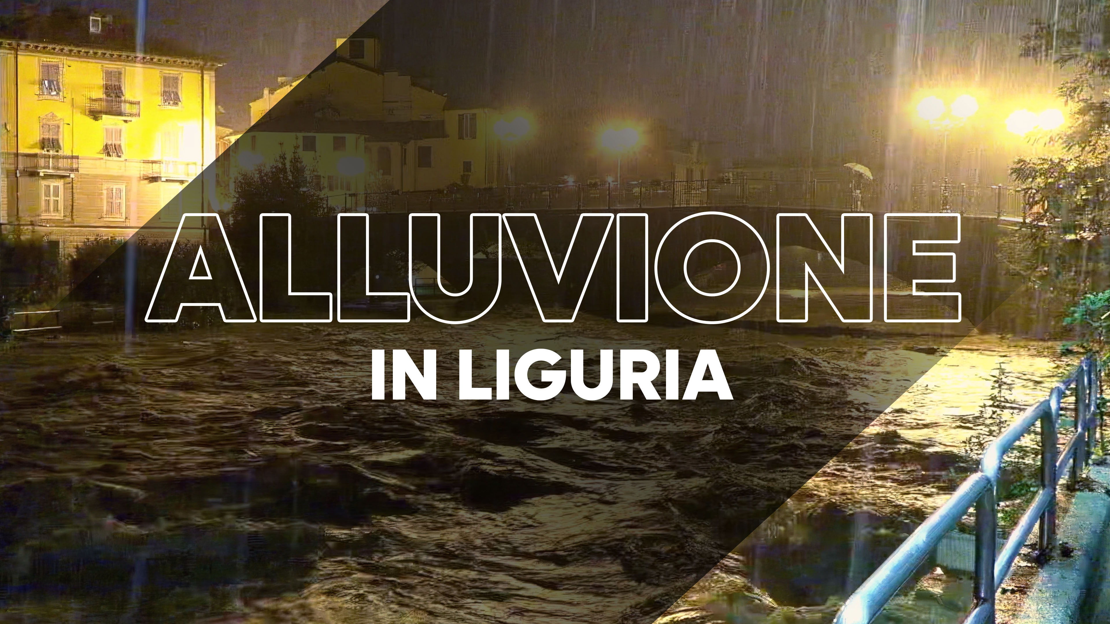 Alluvione in Liguria ottobre 2024