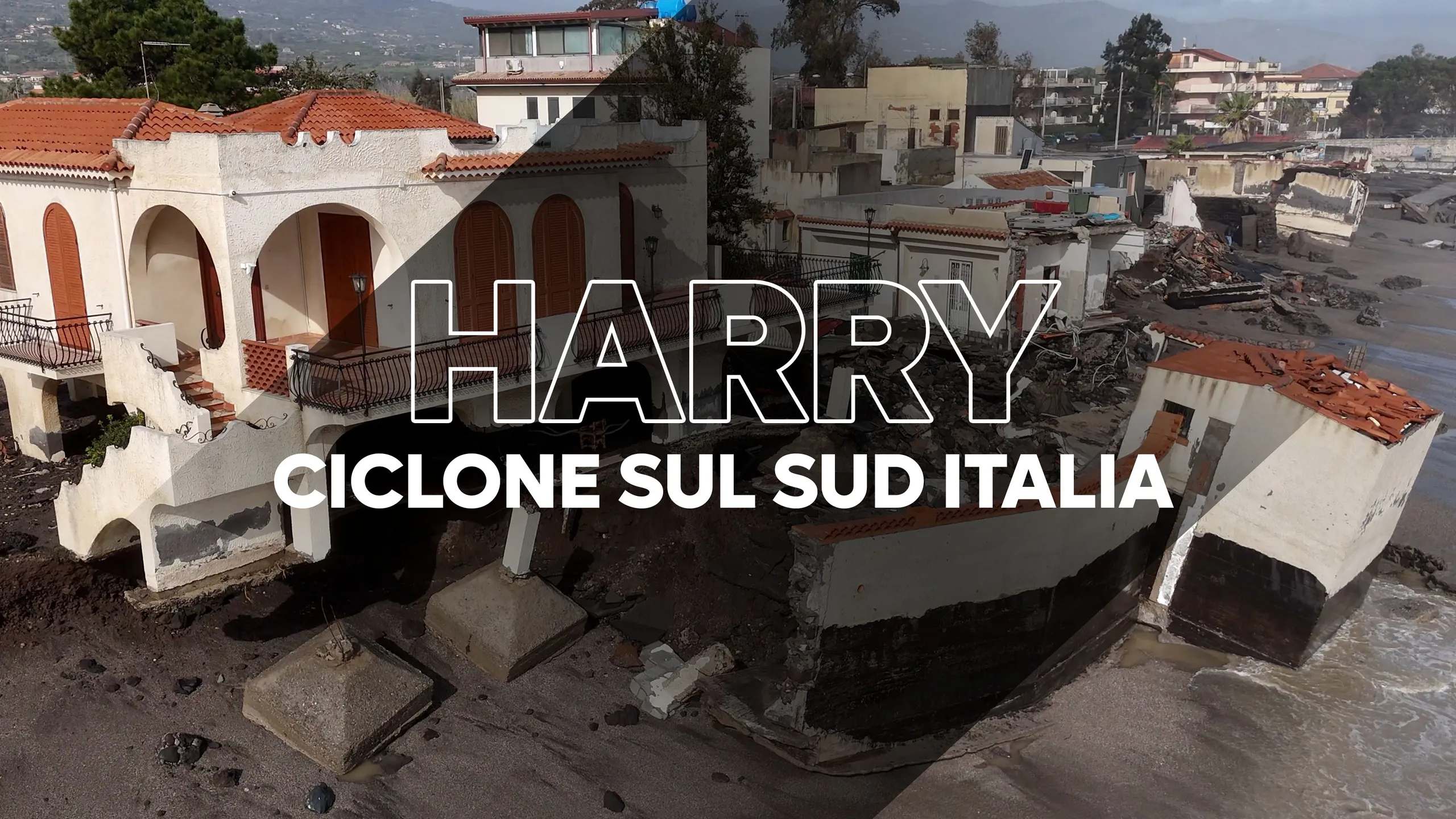 Ciclone Harry su Sicilia, Calabria e Sardegna