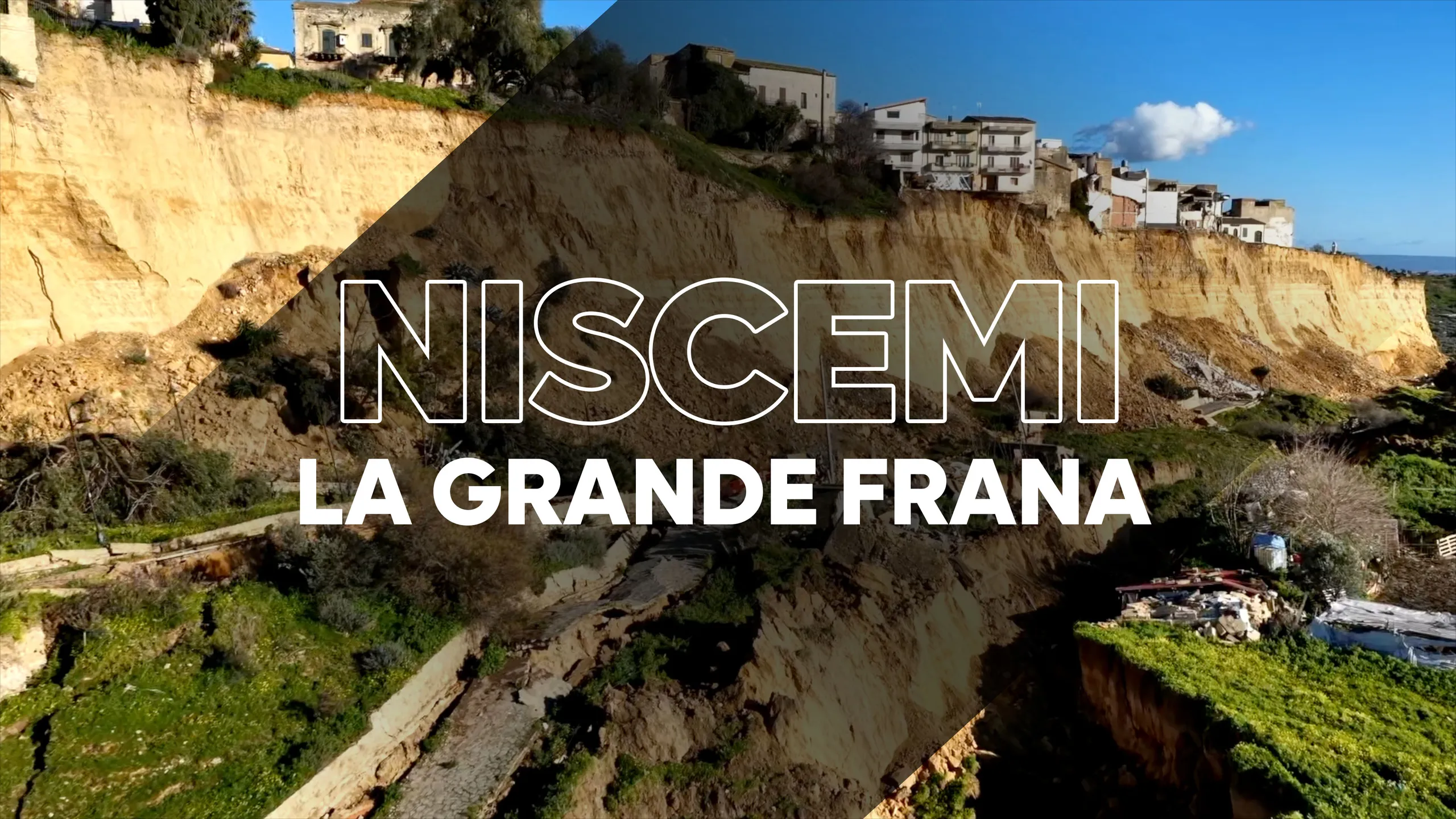 Niscemi, la grande frana
